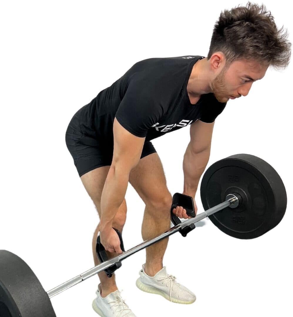 KENSUI Swissies V2 MAX: Ergonomic Handle Attachment for Pull-up Bars, Barbells, Cables and Resistance Bands