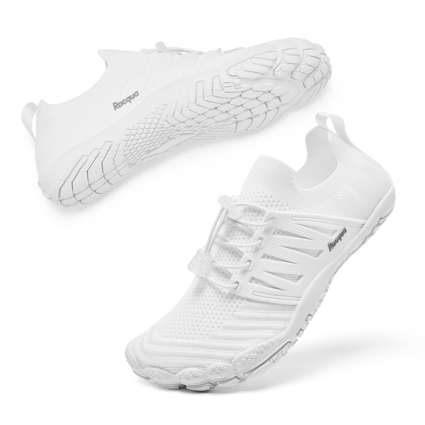 Racqua Water Shoes Quick Dry Barefoot Lightweight Aqua Shoes Beach Swim Pool Hiking Sport Shoes