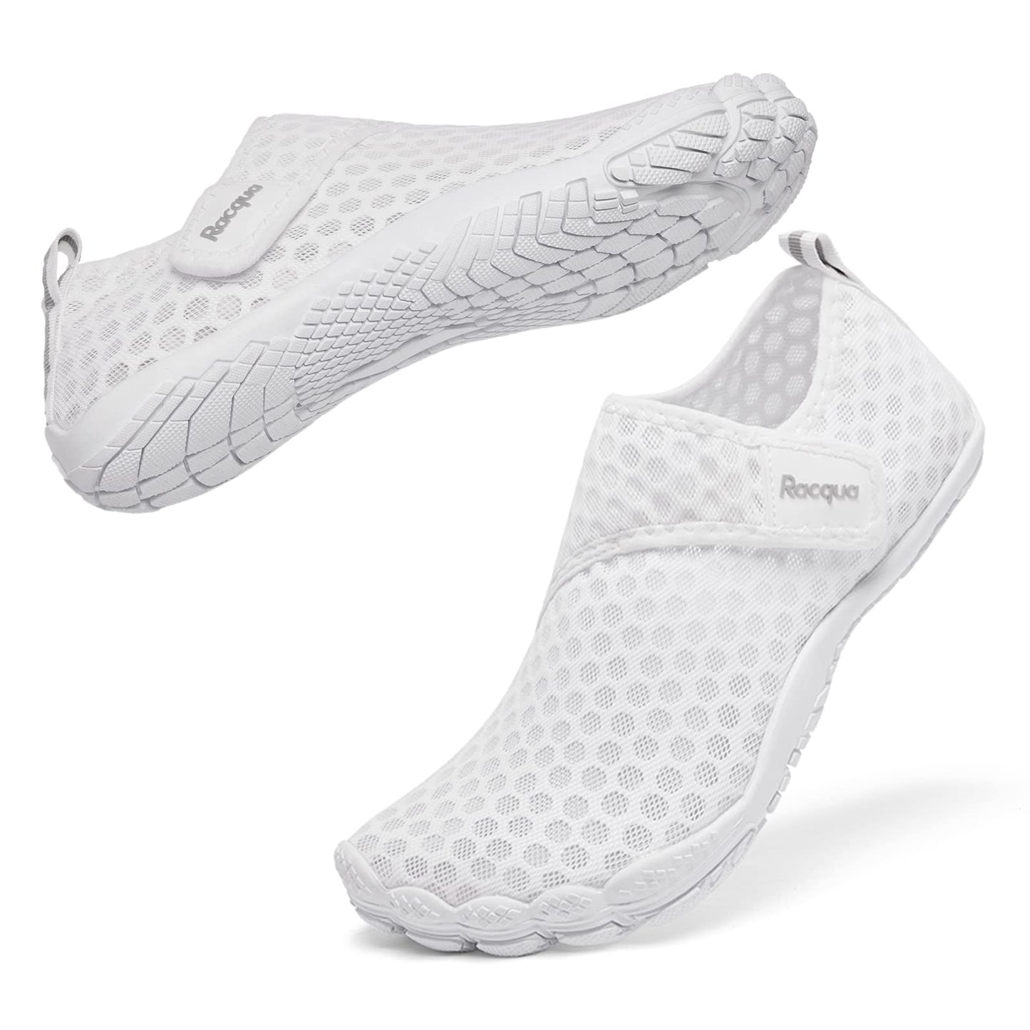 Racqua Water Shoes Quick Dry Barefoot Lightweight Aqua Shoes Beach Swim Pool Hiking Sport Shoes
