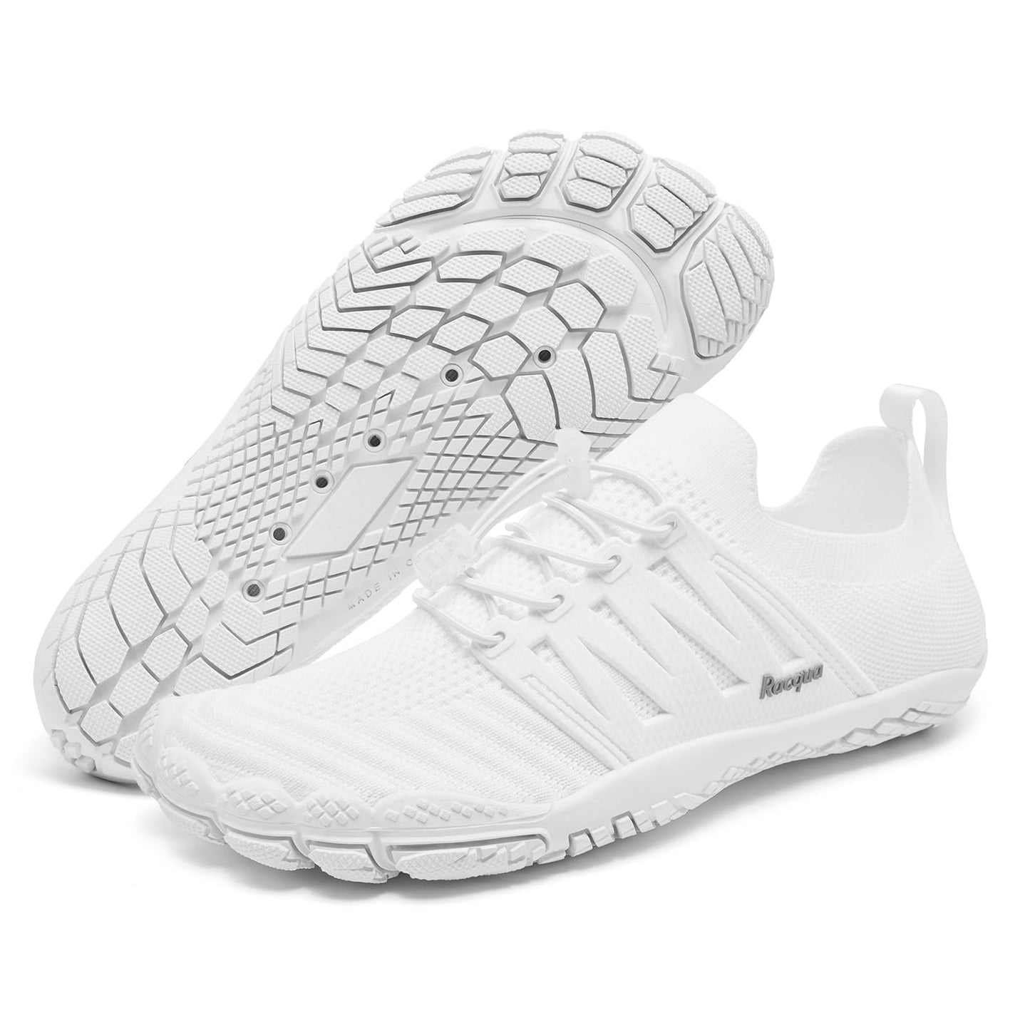 Racqua Water Shoes Quick Dry Barefoot Lightweight Aqua Shoes Beach Swim Pool Hiking Sport Shoes