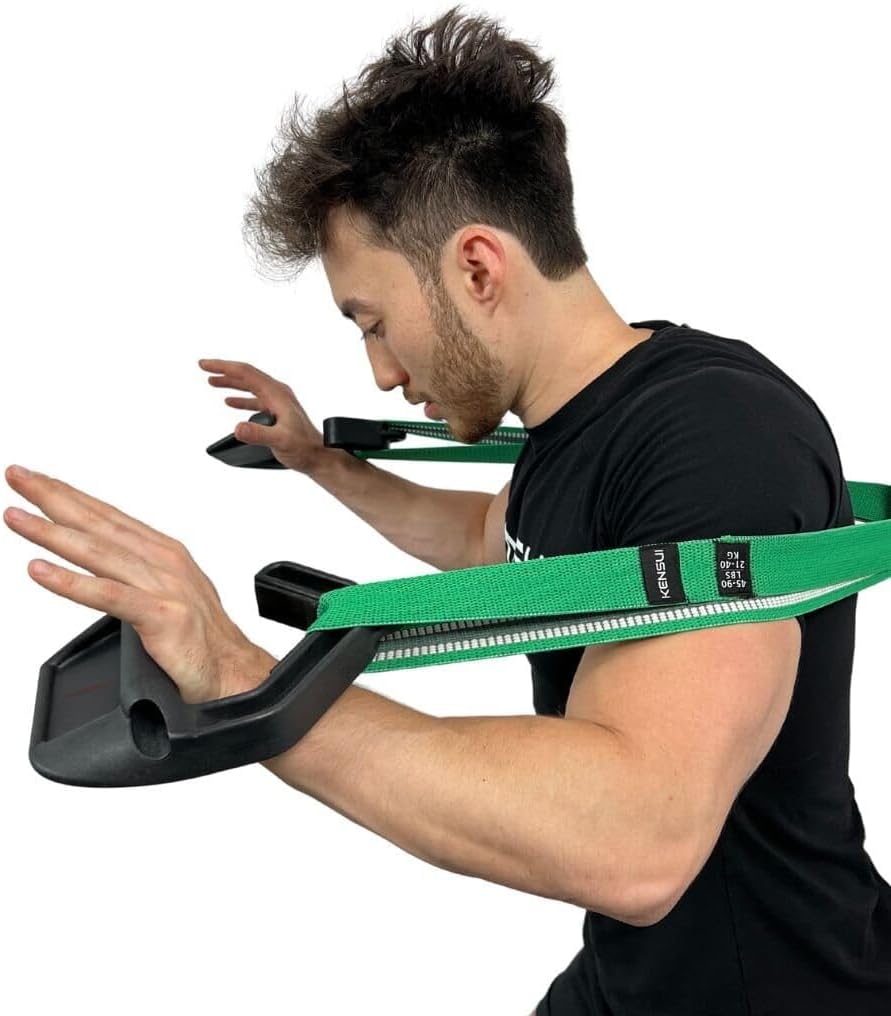 KENSUI Swissies V2 MAX: Ergonomic Handle Attachment for Pull-up Bars, Barbells, Cables and Resistance Bands