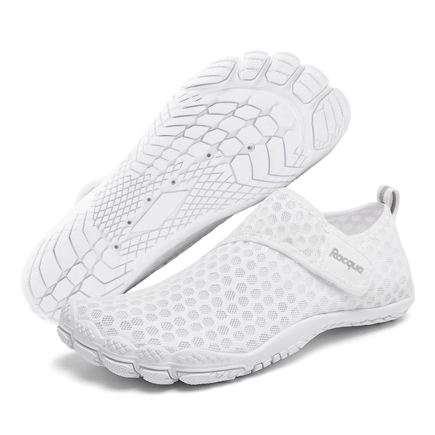 Racqua Water Shoes Quick Dry Barefoot Lightweight Aqua Shoes Beach Swim Pool Hiking Sport Shoes