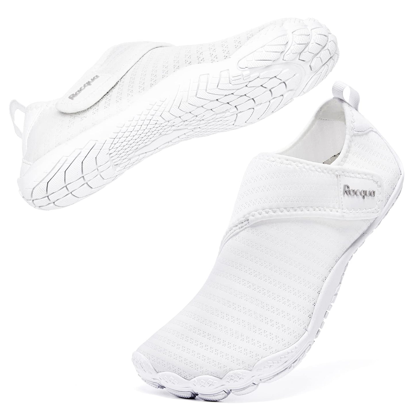Racqua Water Shoes Quick Dry Barefoot Lightweight Aqua Shoes Beach Swim Pool Hiking Sport Shoes