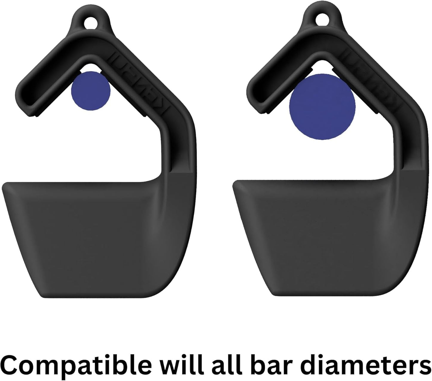 KENSUI Swissies V2 MAX: Ergonomic Handle Attachment for Pull-up Bars, Barbells, Cables and Resistance Bands