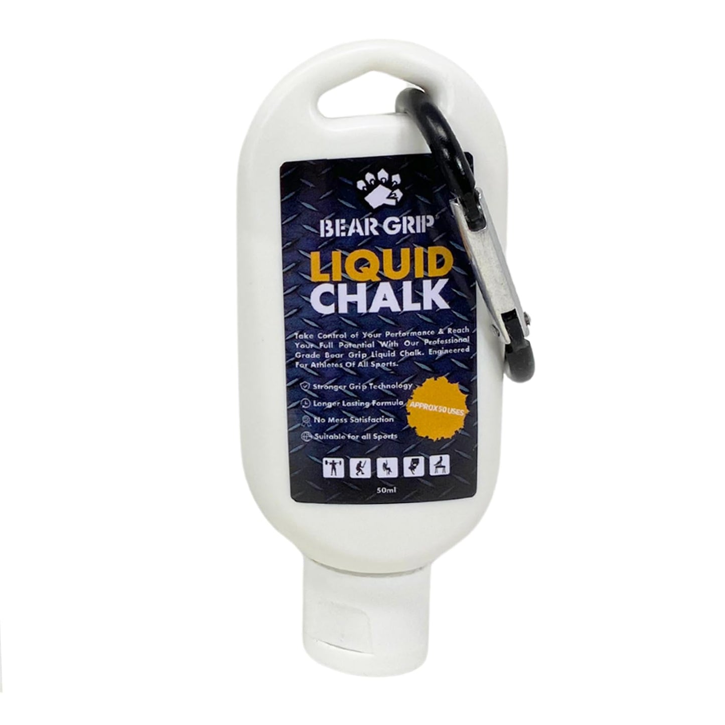 BEAR GRIP - LIQUID CHALK | Sports Chalk | Sweat Free Hands | Crossfit | Weight Lifting | Power Lifting | Rock Climbing | Bodybuilding