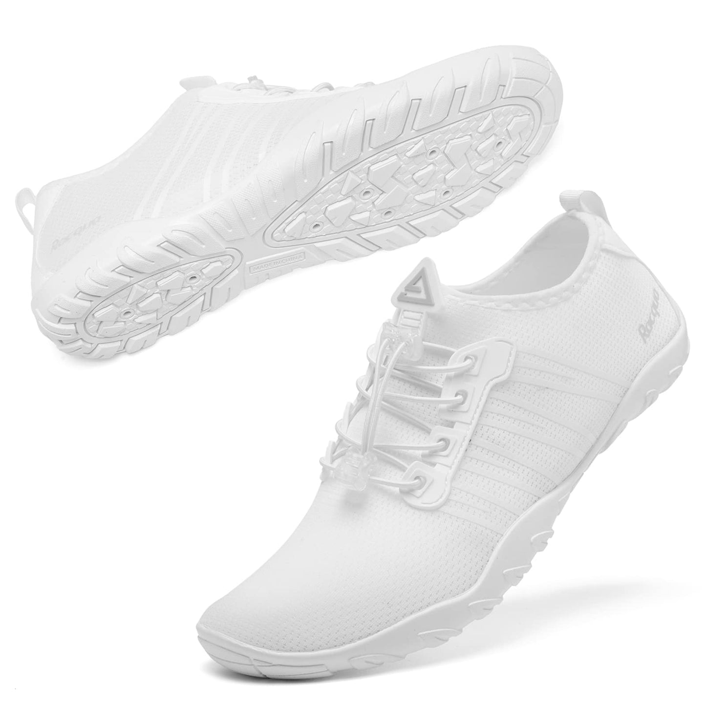 Racqua Water Shoes Quick Dry Barefoot Lightweight Aqua Shoes Beach Swim Pool Hiking Sport Shoes
