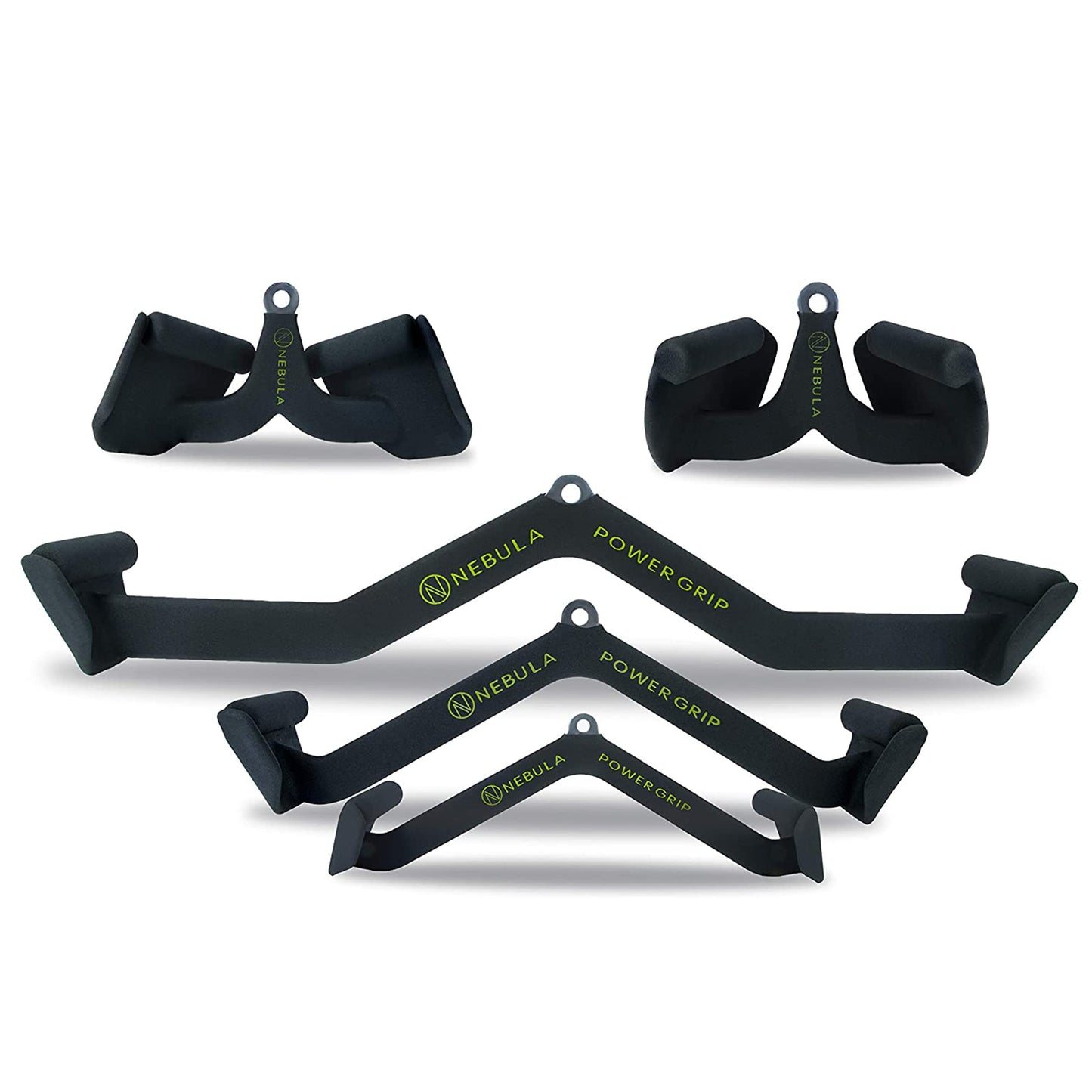 Nebula Power Bar Lat Pull Down Bar Attachments, Workout Accessory for Gym, Fitness, Weightlifting Use, Strength Training Arms, Triceps, Back, Shoulders
