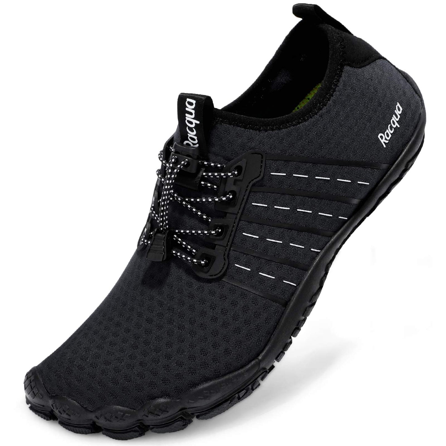 Racqua Water Shoes Quick Dry Barefoot Lightweight Aqua Shoes Beach Swim Pool Hiking Sport Shoes