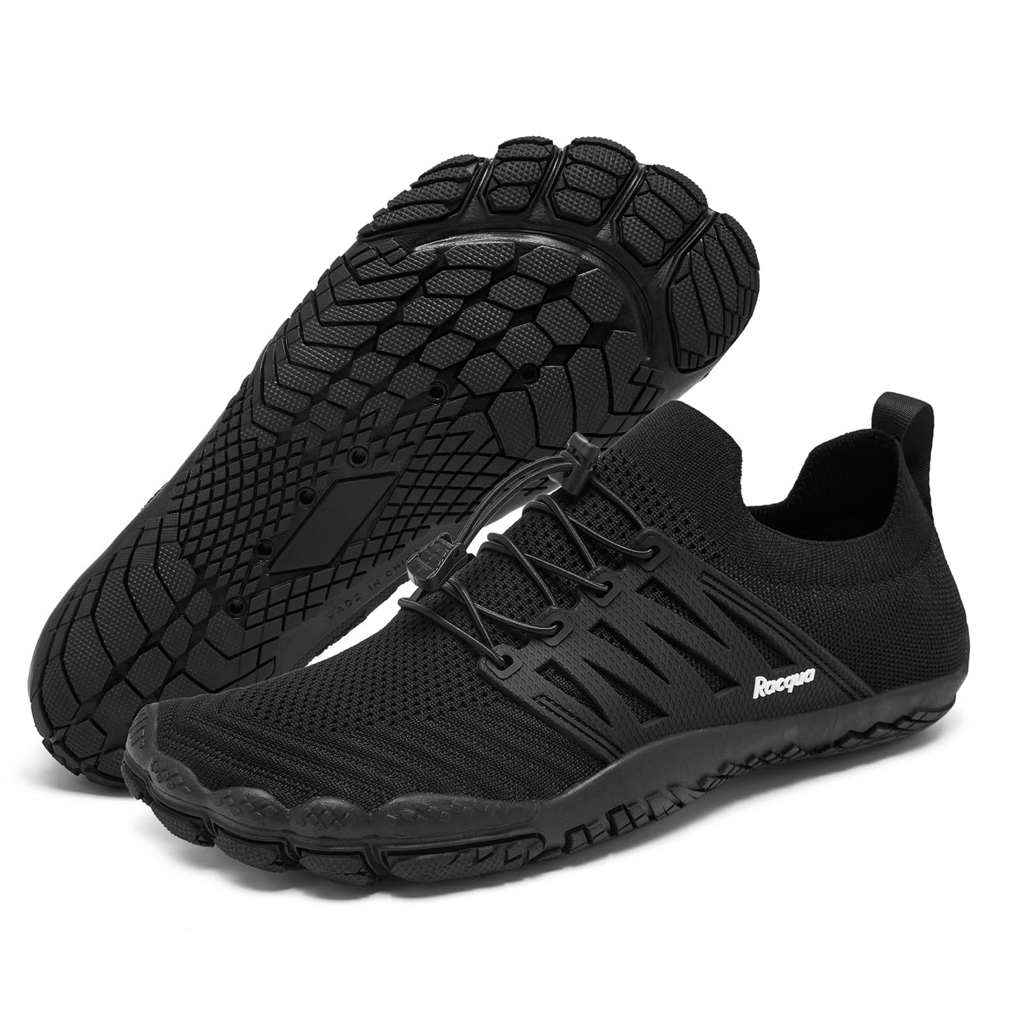 Racqua Water Shoes Quick Dry Barefoot Lightweight Aqua Shoes Beach Swim Pool Hiking Sport Shoes