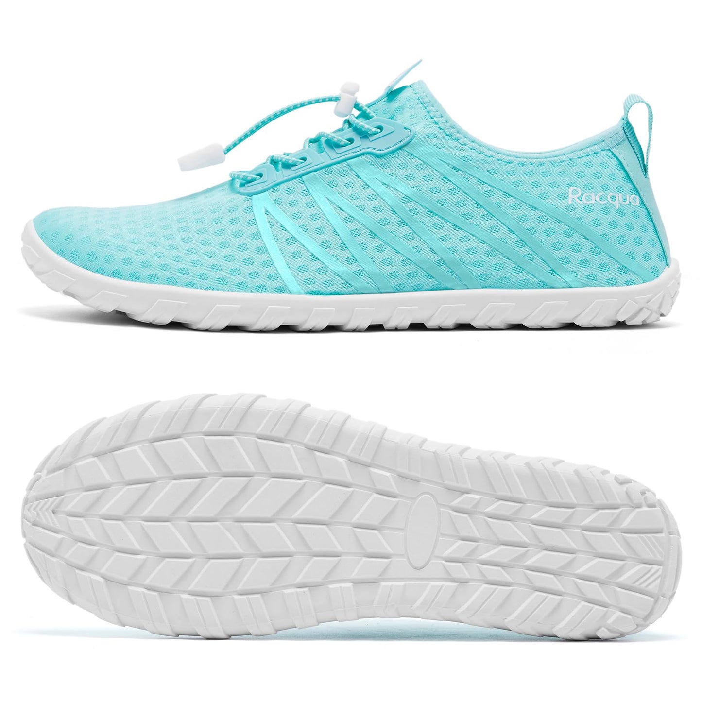 Racqua Water Shoes Quick Dry Barefoot Lightweight Aqua Shoes Beach Swim Pool Hiking Sport Shoes