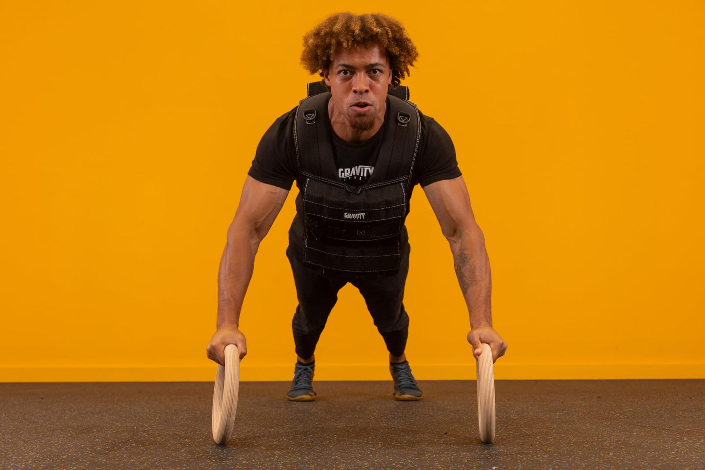 Gravity Fitness 20kg Weighted Vest - Fully adjustable. Calisthenics, Crossfit, Strength Training, home and commercial use.