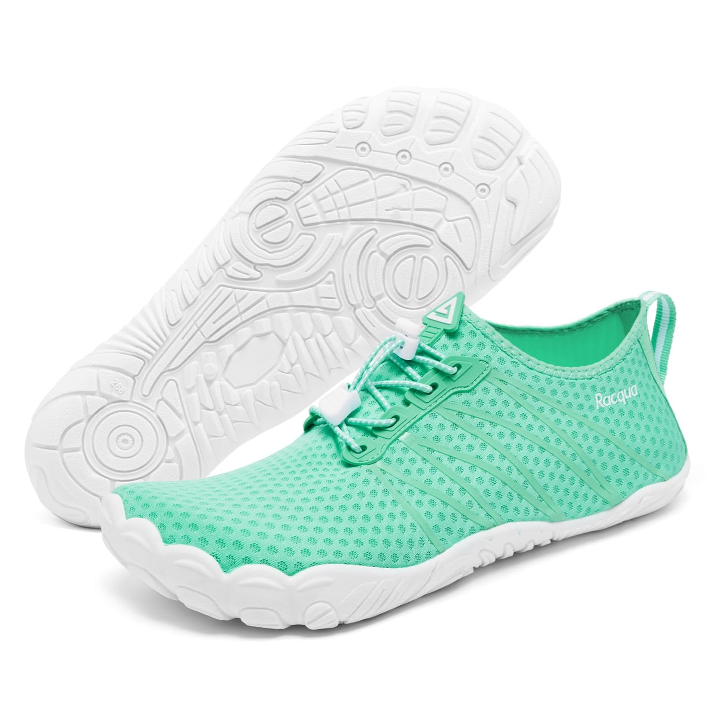 Racqua Water Shoes Quick Dry Barefoot Lightweight Aqua Shoes Beach Swim Pool Hiking Sport Shoes