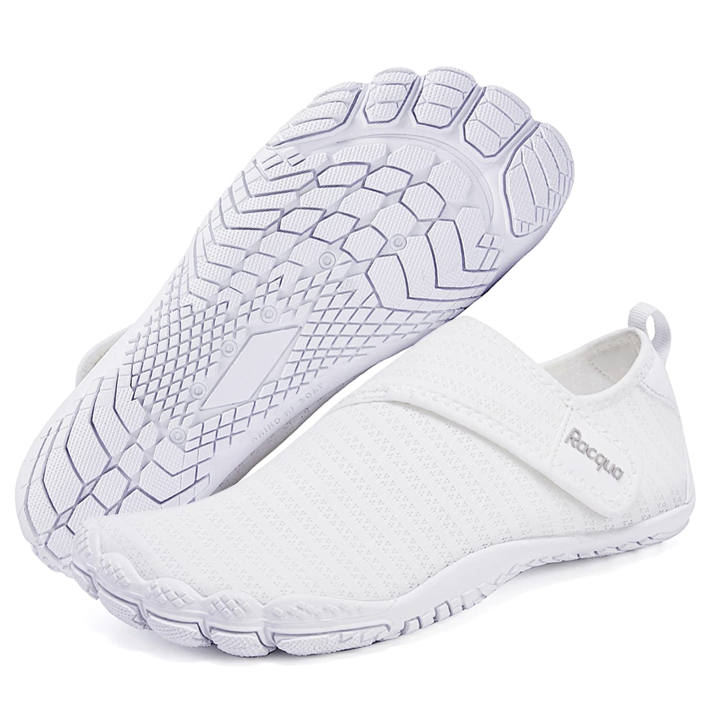 Racqua Water Shoes Quick Dry Barefoot Lightweight Aqua Shoes Beach Swim Pool Hiking Sport Shoes