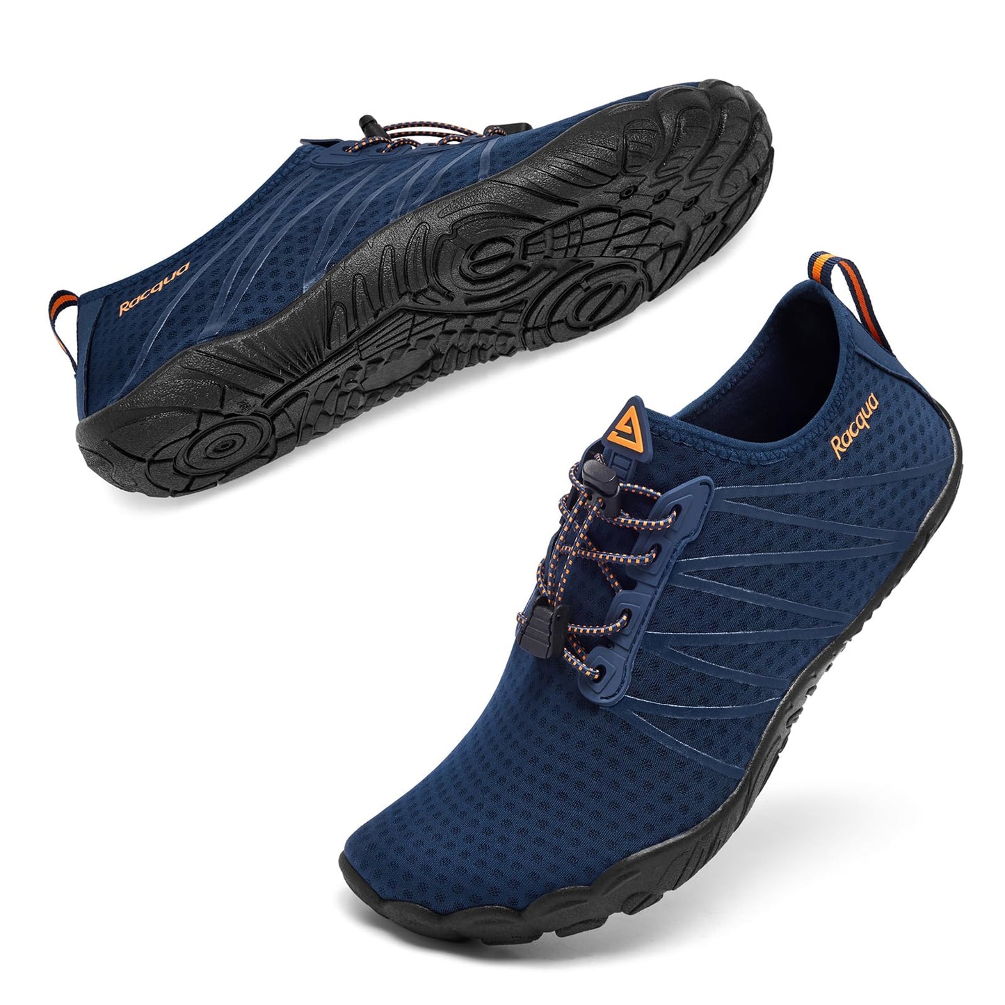 Racqua Water Shoes Quick Dry Barefoot Lightweight Aqua Shoes Beach Swim Pool Hiking Sport Shoes