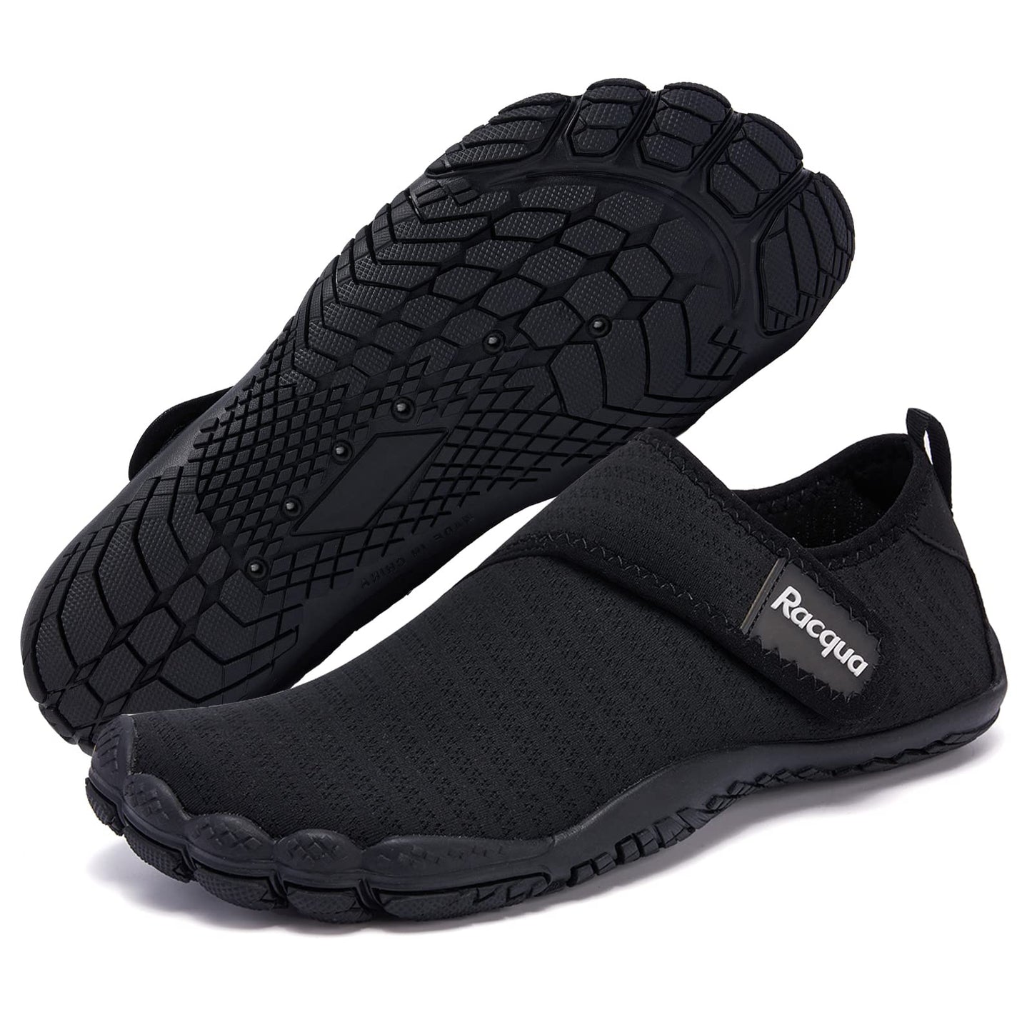Racqua Water Shoes Quick Dry Barefoot Lightweight Aqua Shoes Beach Swim Pool Hiking Sport Shoes