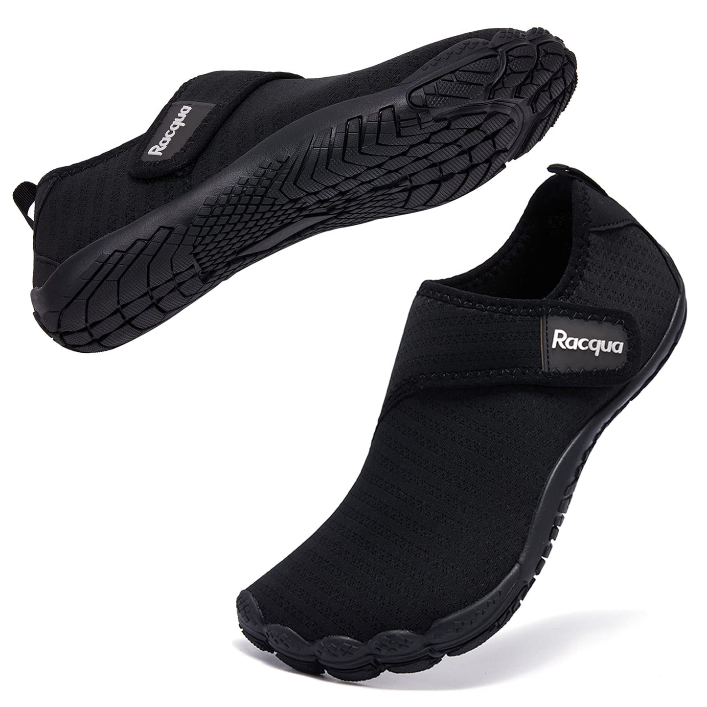 Racqua Water Shoes Quick Dry Barefoot Lightweight Aqua Shoes Beach Swim Pool Hiking Sport Shoes