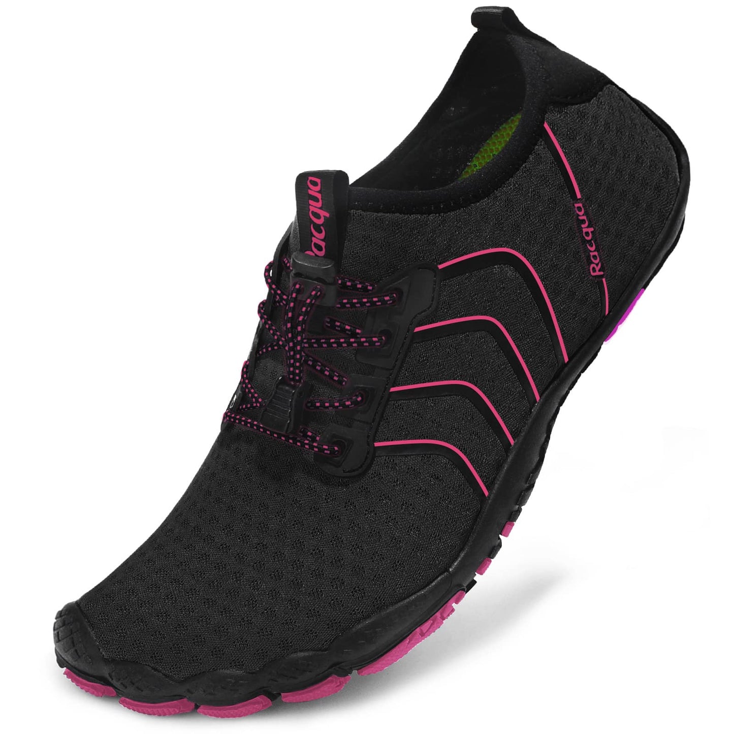Racqua Water Shoes Quick Dry Barefoot Lightweight Aqua Shoes Beach Swim Pool Hiking Sport Shoes