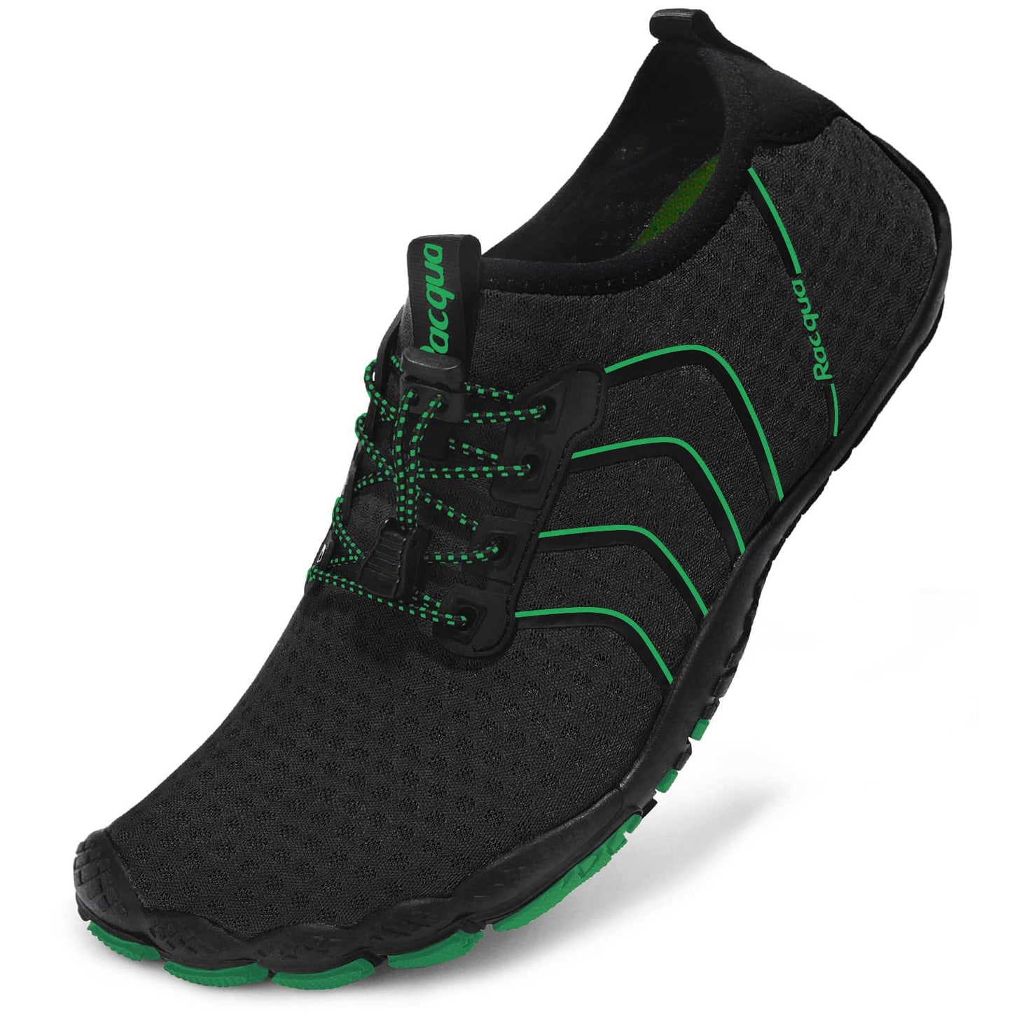 Racqua Water Shoes Quick Dry Barefoot Lightweight Aqua Shoes Beach Swim Pool Hiking Sport Shoes