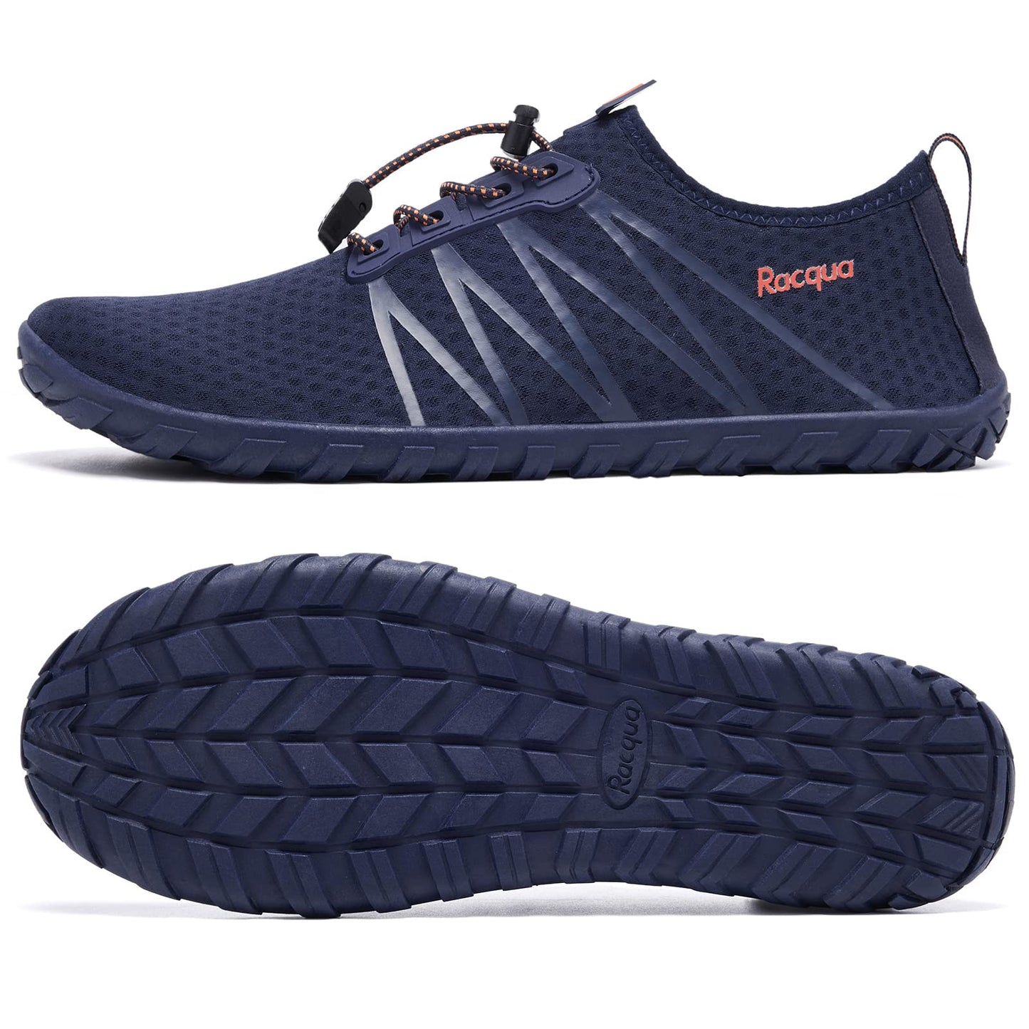 Racqua Water Shoes Quick Dry Barefoot Lightweight Aqua Shoes Beach Swim Pool Hiking Sport Shoes