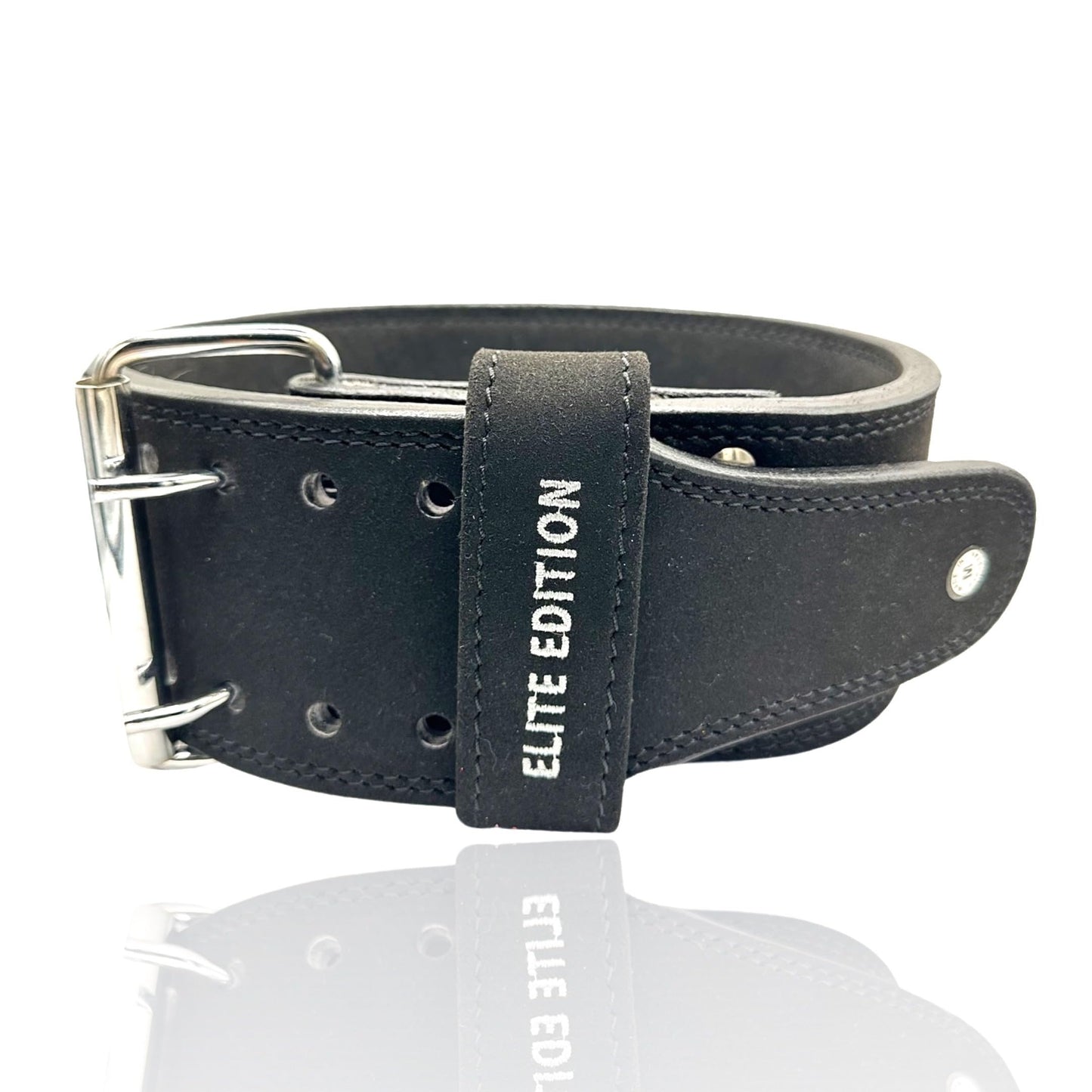 BEAR GRIP Power Belt - Elite Edition Premium Double Pong Weight Lifting Belt
