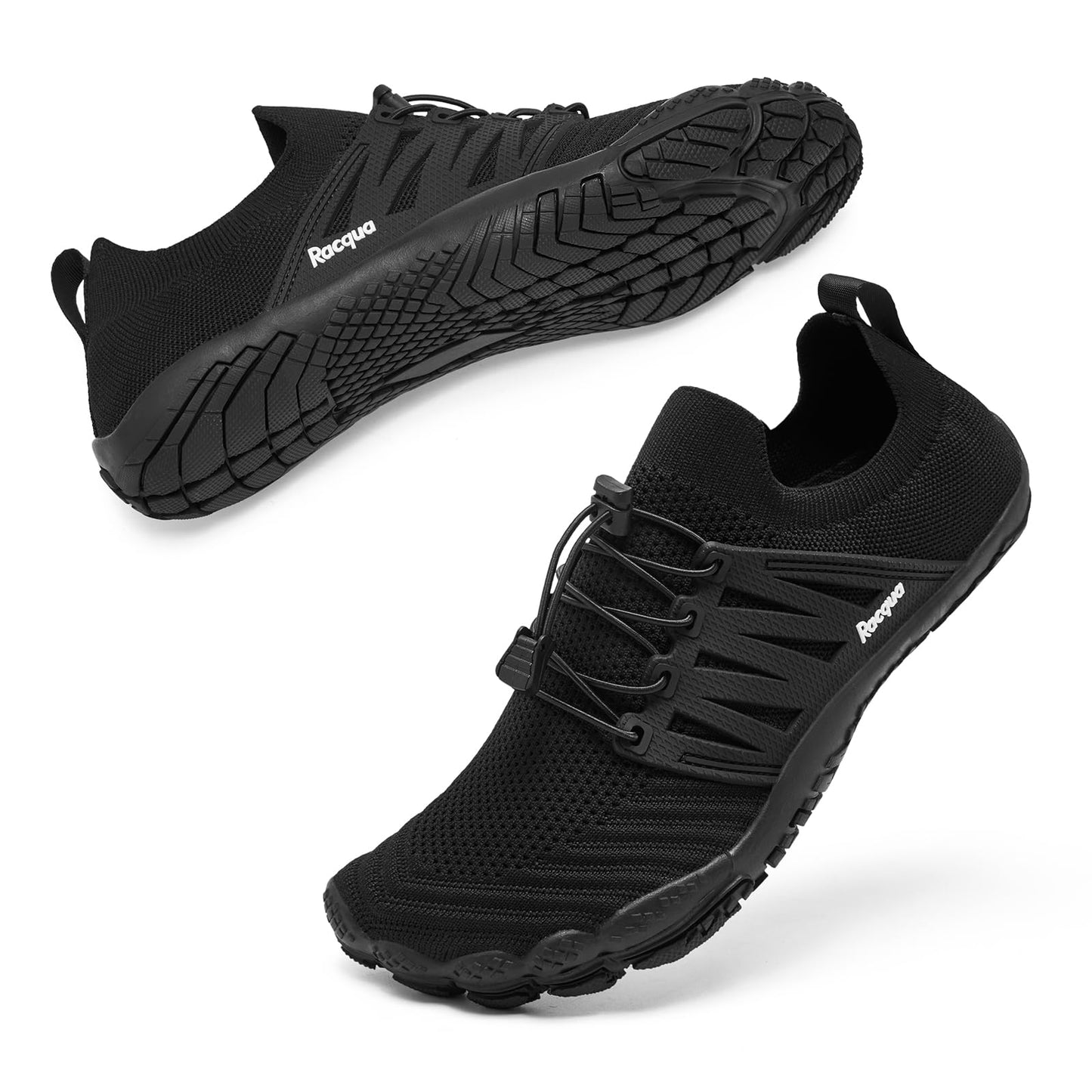 Racqua Water Shoes Quick Dry Barefoot Lightweight Aqua Shoes Beach Swim Pool Hiking Sport Shoes