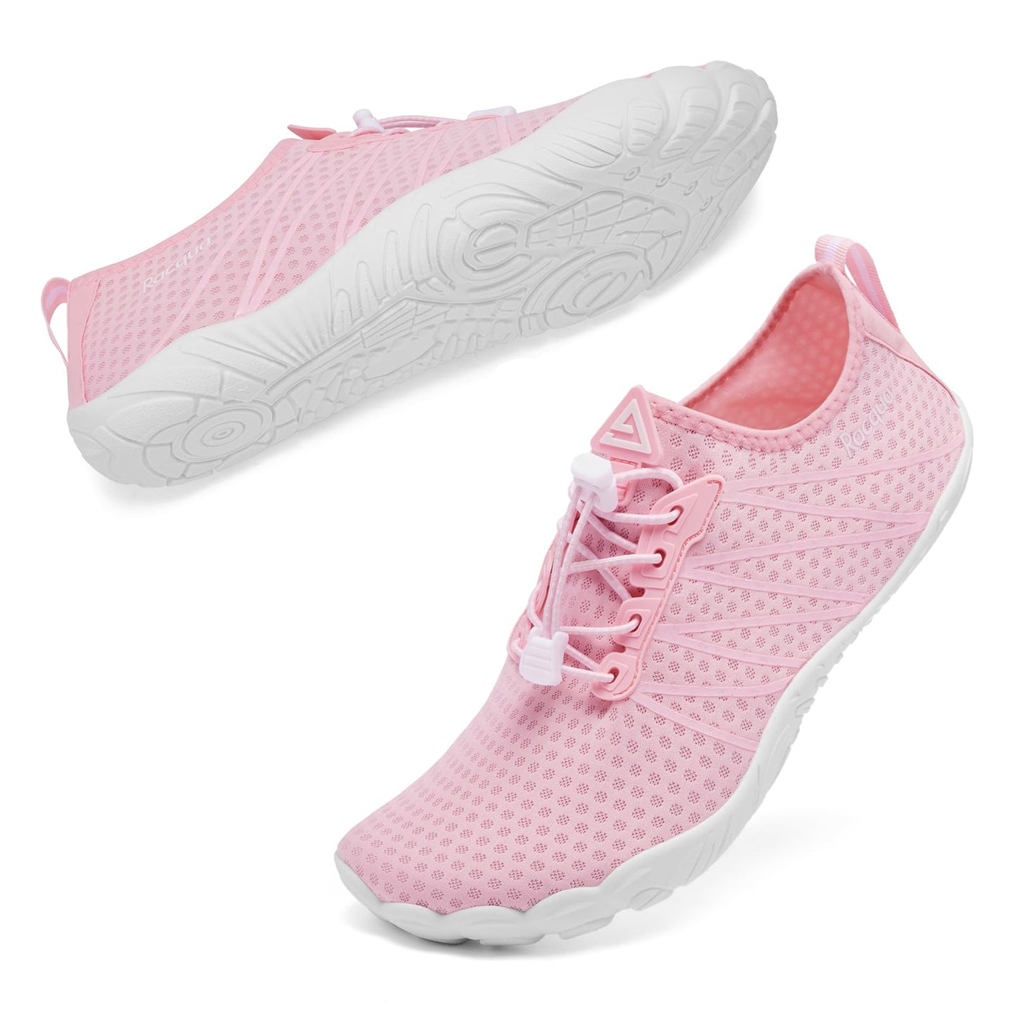 Racqua Water Shoes Quick Dry Barefoot Lightweight Aqua Shoes Beach Swim Pool Hiking Sport Shoes