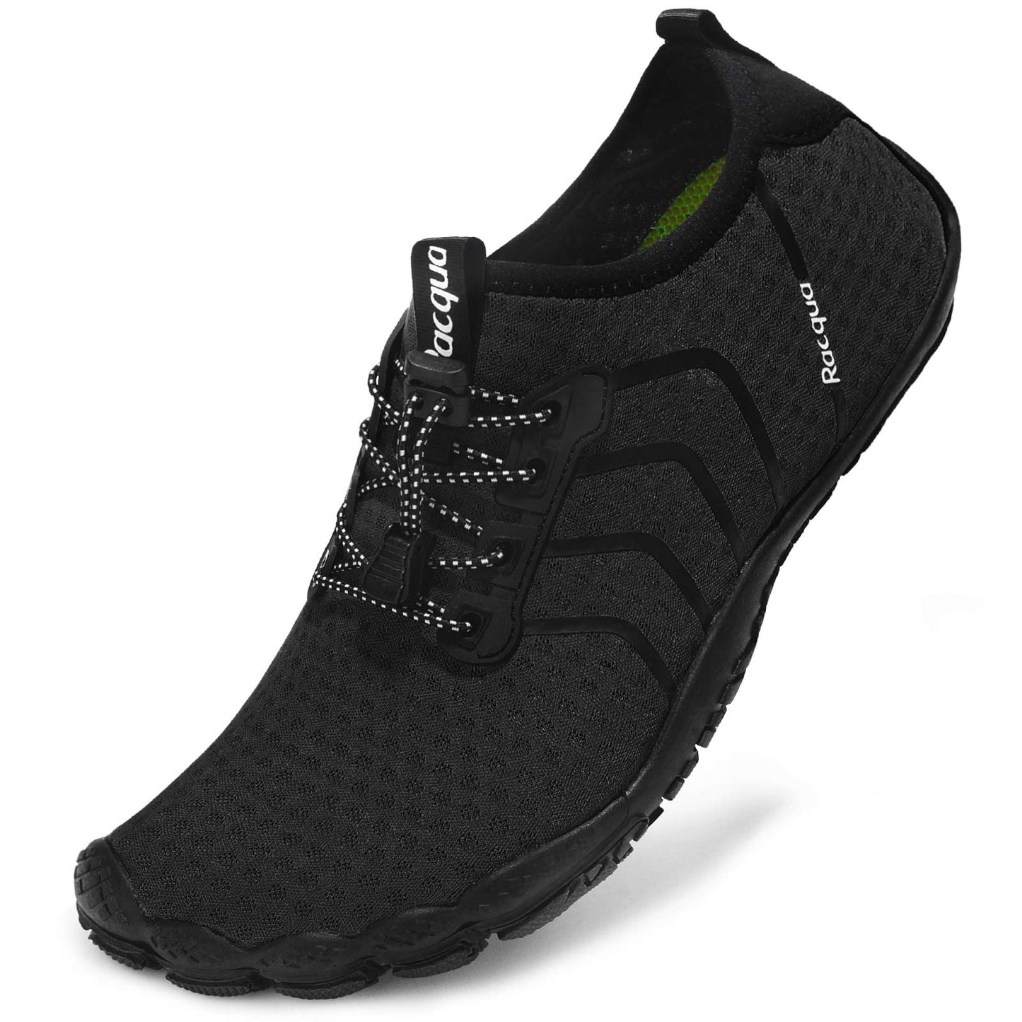Racqua Water Shoes Quick Dry Barefoot Lightweight Aqua Shoes Beach Swim Pool Hiking Sport Shoes