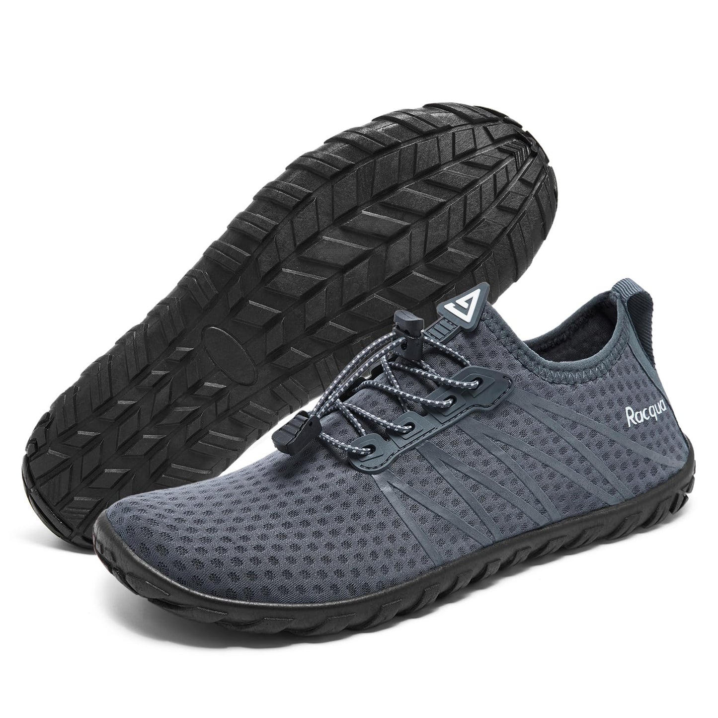 Racqua Water Shoes Quick Dry Barefoot Lightweight Aqua Shoes Beach Swim Pool Hiking Sport Shoes