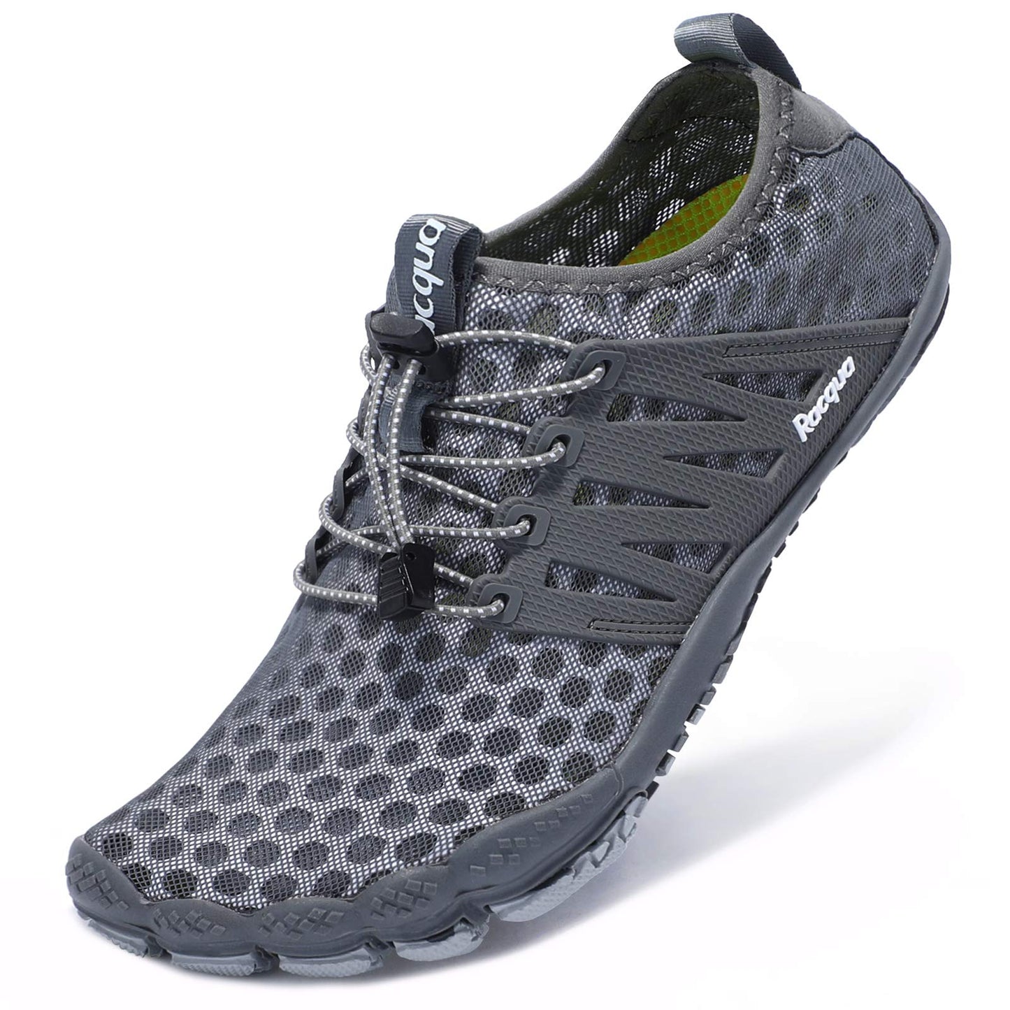 Racqua Water Shoes Quick Dry Barefoot Lightweight Aqua Shoes Beach Swim Pool Hiking Sport Shoes
