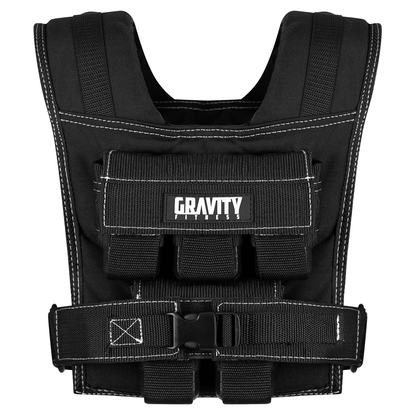 Gravity Fitness 20kg Weighted Vest - Fully adjustable. Calisthenics, Crossfit, Strength Training, home and commercial use.