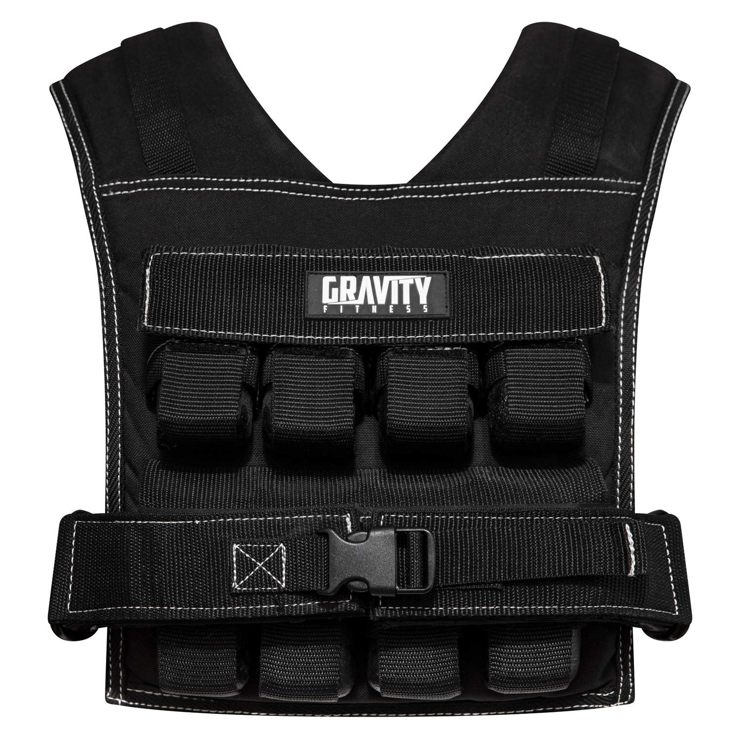 Gravity Fitness 20kg Weighted Vest - Fully adjustable. Calisthenics, Crossfit, Strength Training, home and commercial use.