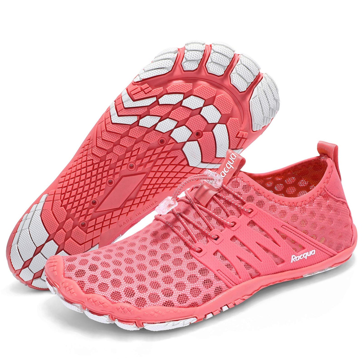 Racqua Water Shoes Quick Dry Barefoot Lightweight Aqua Shoes Beach Swim Pool Hiking Sport Shoes