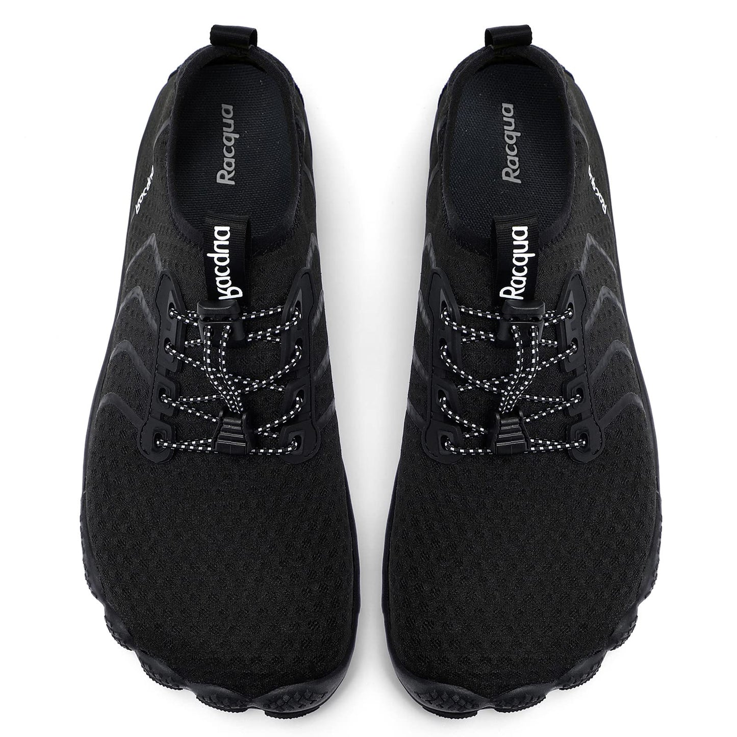 Racqua Water Shoes Quick Dry Barefoot Lightweight Aqua Shoes Beach Swim Pool Hiking Sport Shoes