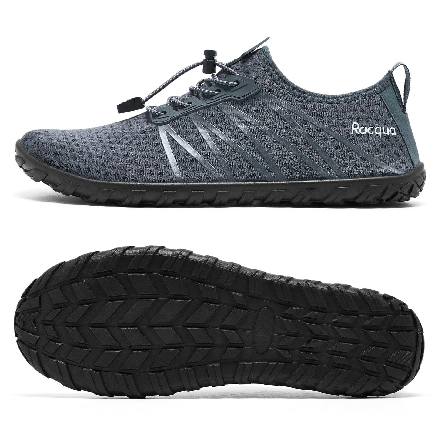 Racqua Water Shoes Quick Dry Barefoot Lightweight Aqua Shoes Beach Swim Pool Hiking Sport Shoes