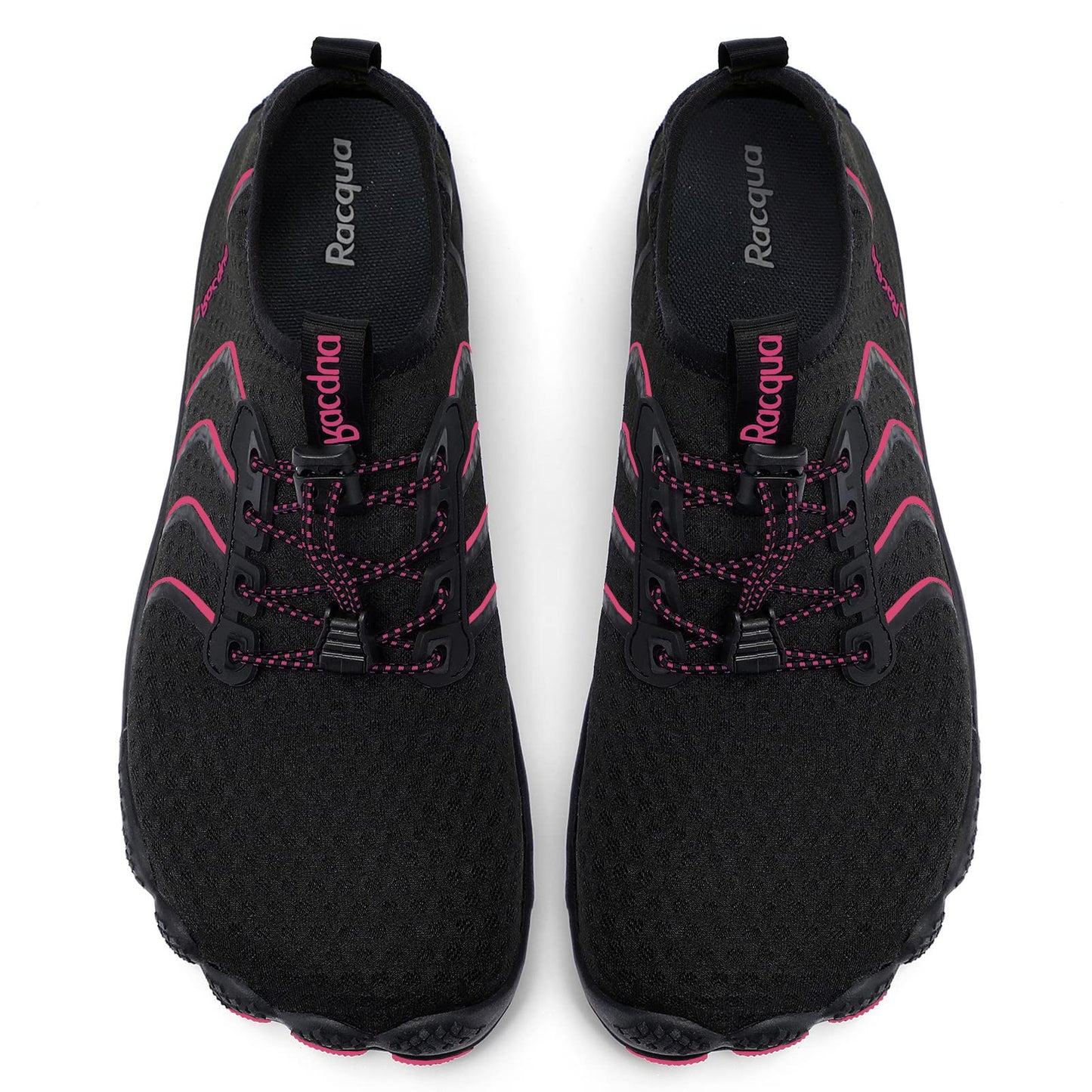 Racqua Water Shoes Quick Dry Barefoot Lightweight Aqua Shoes Beach Swim Pool Hiking Sport Shoes