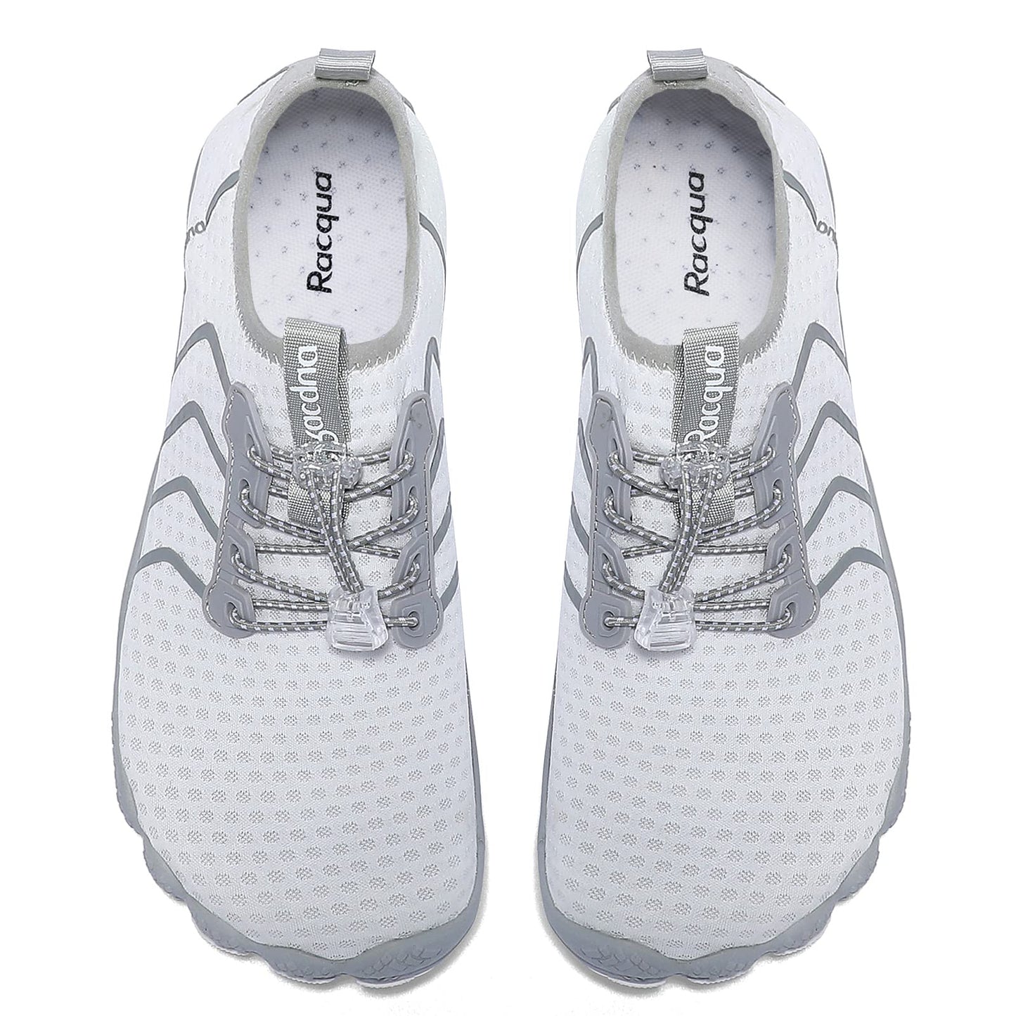 Racqua Water Shoes Quick Dry Barefoot Lightweight Aqua Shoes Beach Swim Pool Hiking Sport Shoes