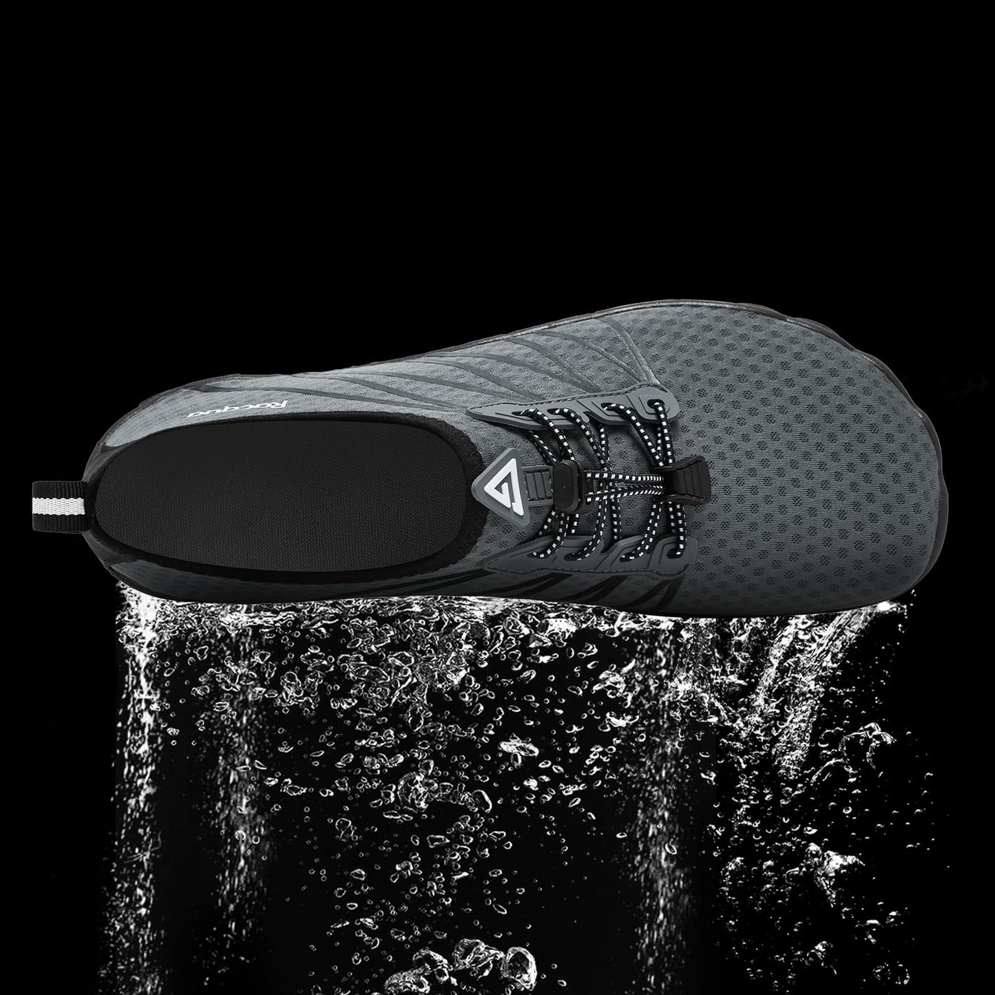 Racqua Water Shoes Quick Dry Barefoot Lightweight Aqua Shoes Beach Swim Pool Hiking Sport Shoes