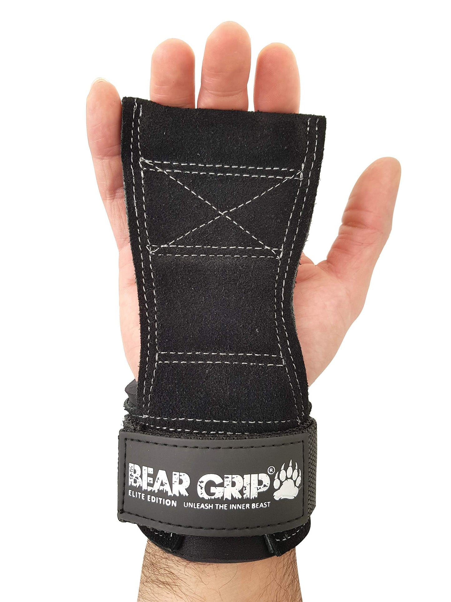 BEAR GRIP Multi Grip Straps/Hooks, Premium Heavy duty weight lifting straps/gloves