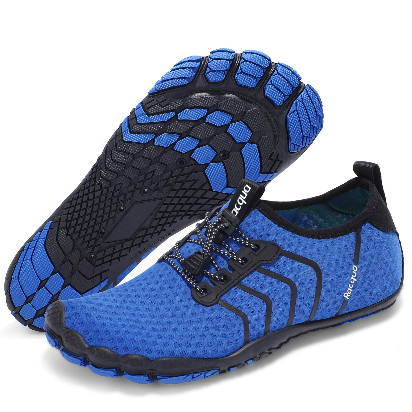 Racqua Water Shoes Quick Dry Barefoot Lightweight Aqua Shoes Beach Swim Pool Hiking Sport Shoes