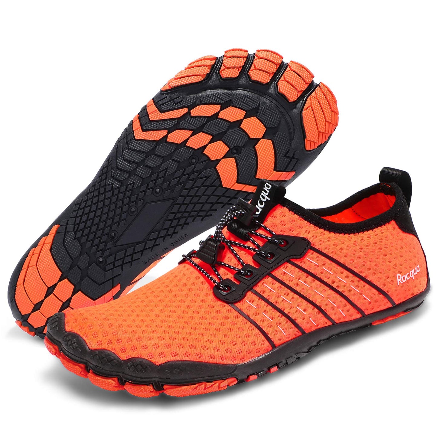 Racqua Water Shoes Quick Dry Barefoot Lightweight Aqua Shoes Beach Swim Pool Hiking Sport Shoes