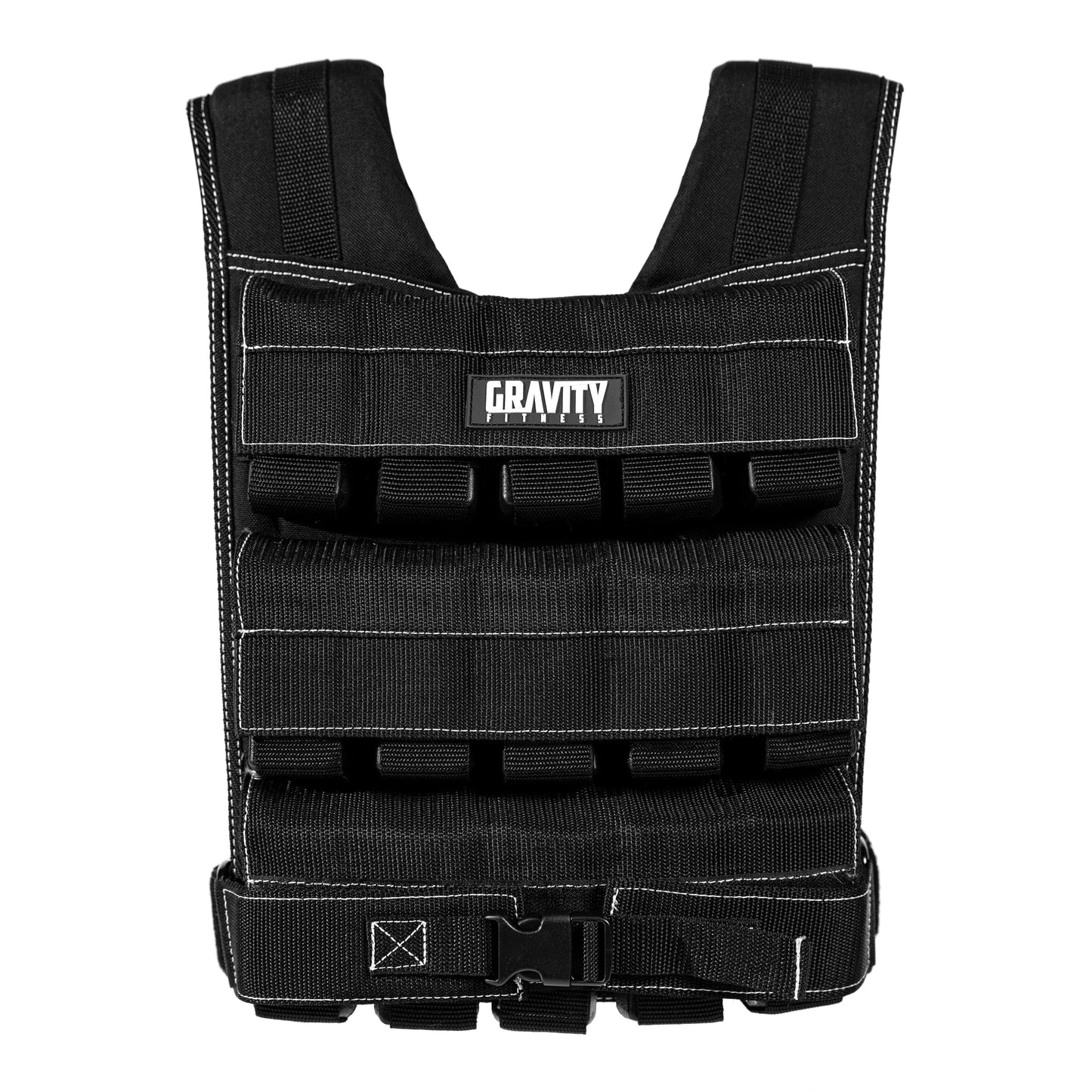 Gravity Fitness 20kg Weighted Vest - Fully adjustable. Calisthenics, Crossfit, Strength Training, home and commercial use.