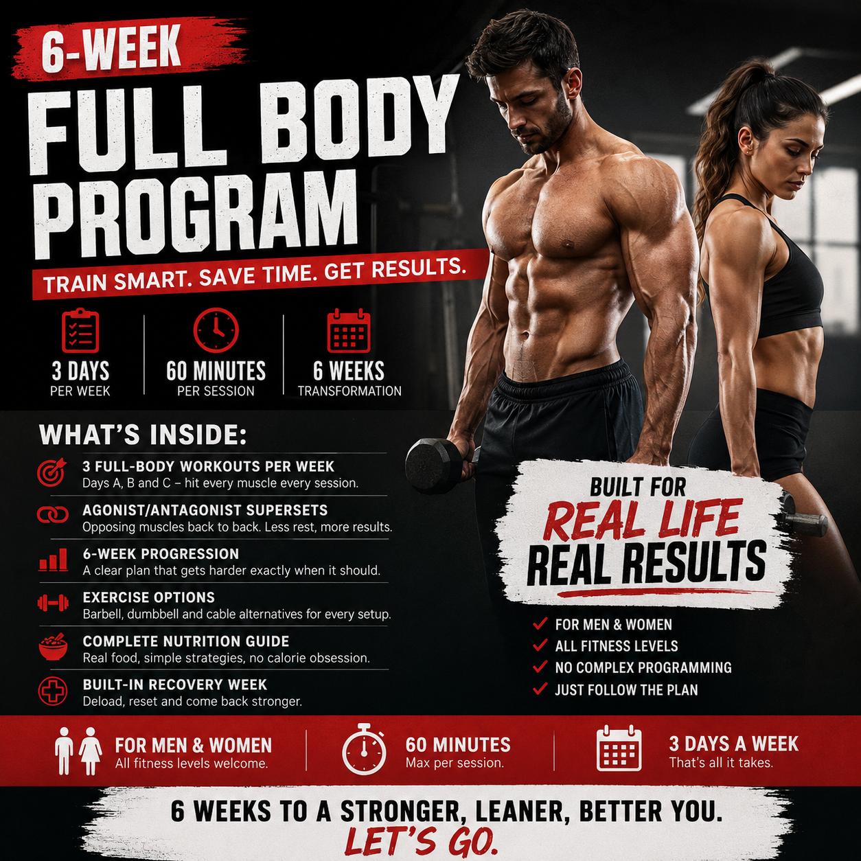 FREE-6-Week Full Body Program — 3 Days a Week