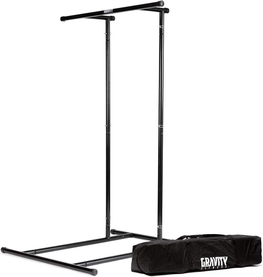 Gravity Fitness Portable Bodyweight & Pull up Rack, Perfect for home fitness, Calisthenics, Crossfit & bodyweight training